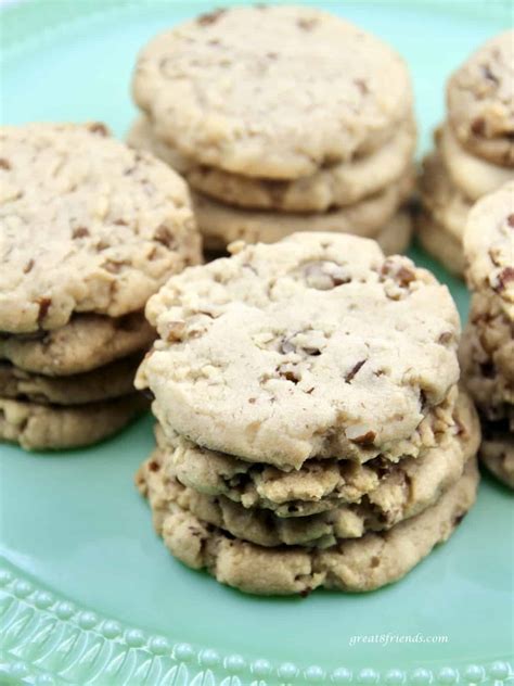 Easy Pecan Sandies Cookie Recipe Great Eight Friends