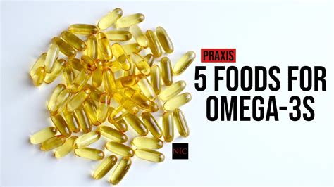 A variety of fish, vegetarian, and vegan. PX: FIVE foods with high Omega-3 Fatty Acids - YouTube