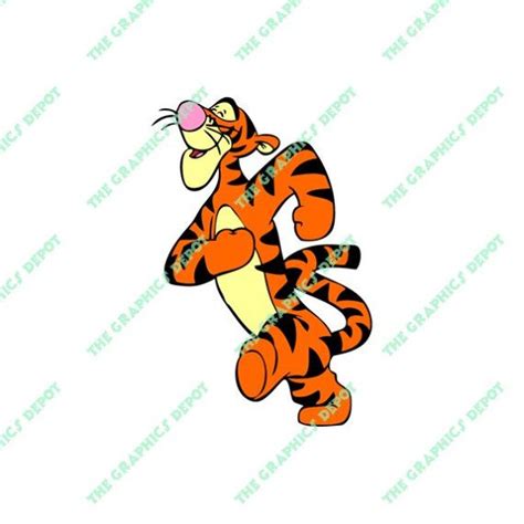 Tigger Winnie The Pooh Svg File Dxf File Eps File Png Etsy Hot Sex Picture