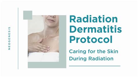 Radiation Dermatitis Skin Care Protocol Oncology Safe Skin Care Youtube