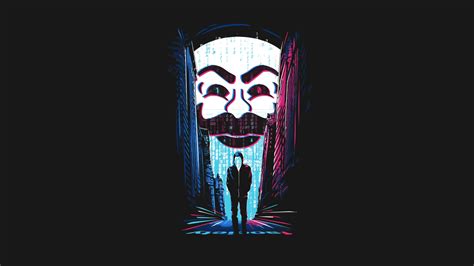 1600x900 Resolution Fsociety 8k Anonymous 1600x900 Resolution Wallpaper