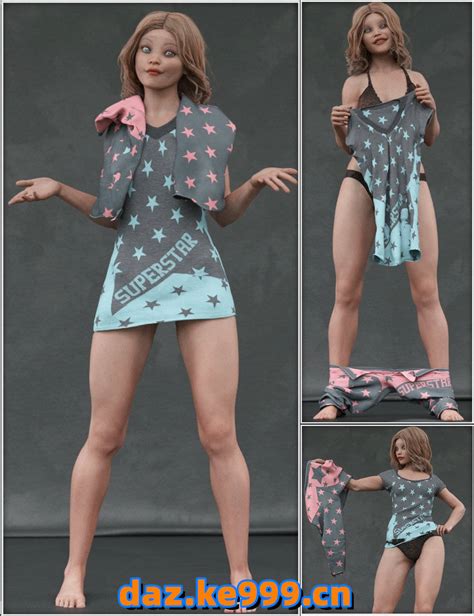 Everyday 2 Daily Poses And Clothes Vol3 For Genesis 8 Females 小艺daz素材站