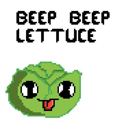 Pixilart Beep Beep Lettuce By Cats R Cool