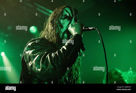 Copenhagen Denmark 24th November 2019 The Norwegian Black Metal Band Gaahls Wyrd Performs A