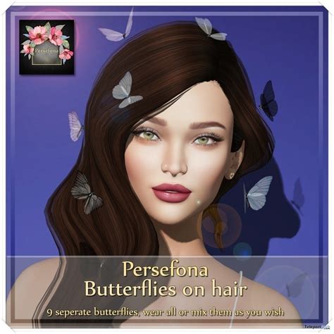Butterflies On Hair Teleport Hub Group T By