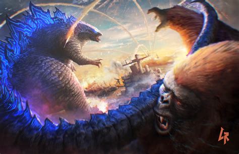 Godzilla Vs Kong By Kevin Chapman Rgodzilla