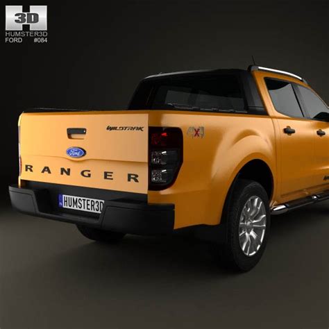 Ford Ranger Wildtrak Double Cab 2012 3d Model For Download In Various