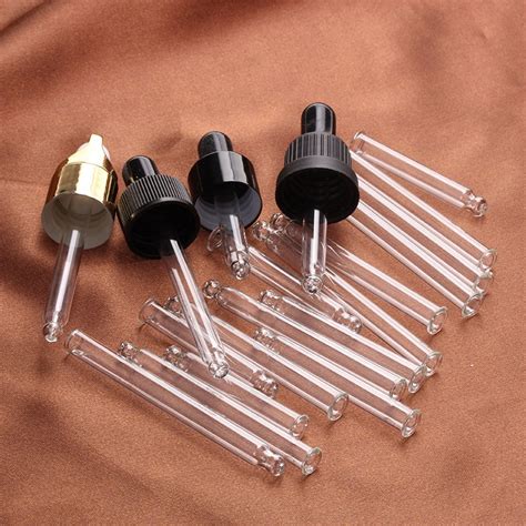 100pcs Glass Dropper Essential Oils Eyedrops Droppers For Glass Bottles