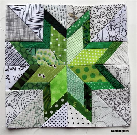 8 Inch Star Block Wombat Quilts