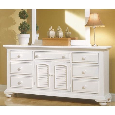 Cottage Traditions Panel Bedroom Set White American Woodcrafters