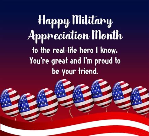 Military Appreciation Month Wishes Messages And Quotes