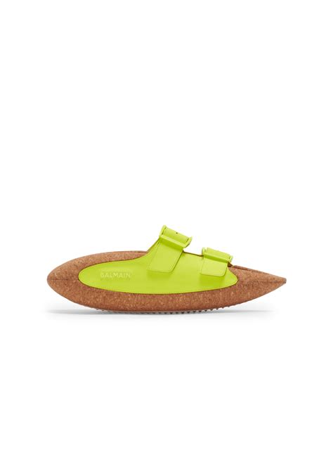 Summer Essentials: Balmain's Cork Sandal Collection - Shoe Effect
