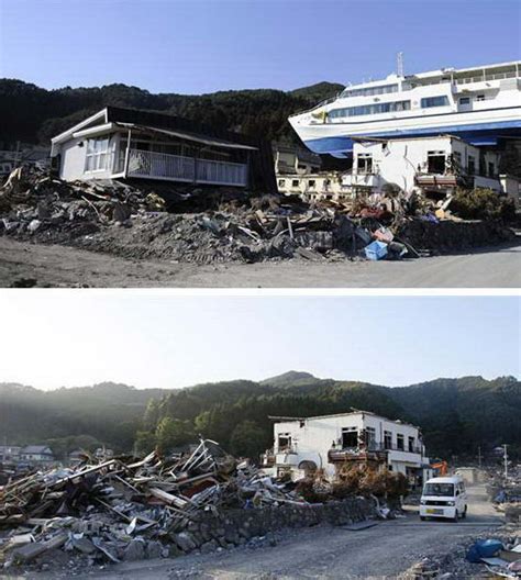 Asal Usul Foto Sebelum Dan Sesudah Kondisi Puing Gempa Di Jepang My Xxx Hot Girl