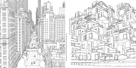 city coloring pages    print
