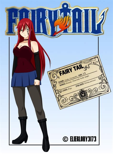 Fairy Tail Oc Next Generation Emiko Fernandes By Elieglory3173 On