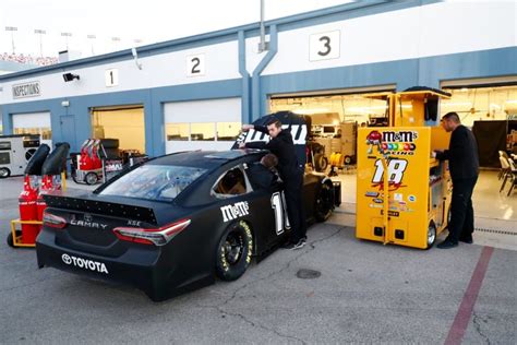 Nascar is making changes to its rules package for 2019. 2019 rules package organizational test at Las Vegas ...