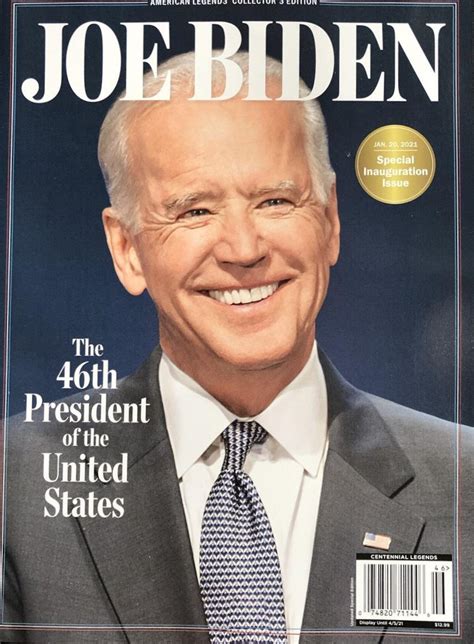 Joe Biden Magazine 2021 Centennial Etsy