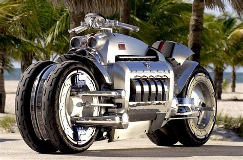 Dodge Tomahawk Concept Motorcycle Powered By A 60 Litre Viper V 10