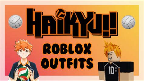 Haikyuu Roblox Outfit Ideas Anime 🏐 Youtube