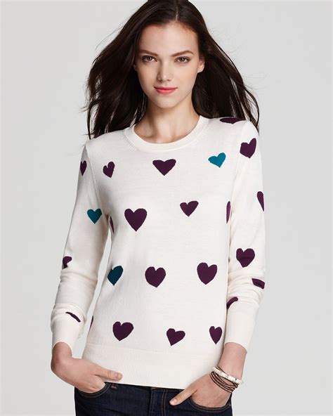 French Connection Sweater Hearts Bloomingdales Sweaters Clothes