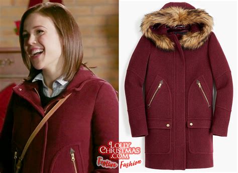Get Erin Krakows Coat From Hallmarks “marrying Father Christmas