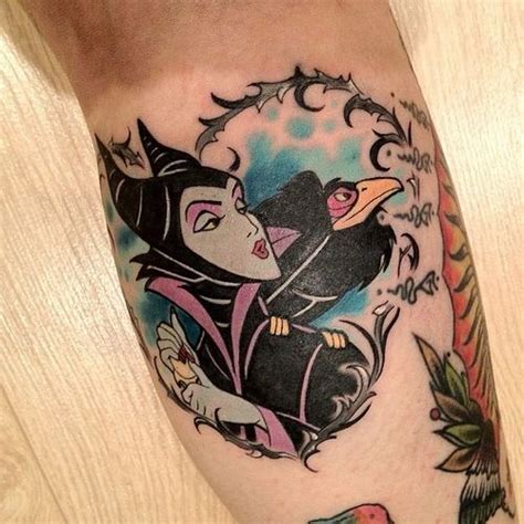 Disney Villain Tattoo ♡ Tattoos Pinterest Maleficent Tattoo