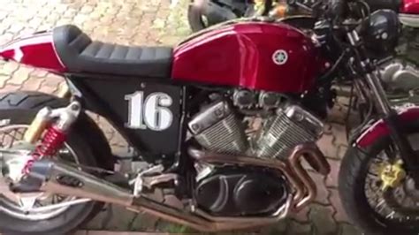 Cool project bike or a good bike to learn to work on motorcycles with. Yamaha Virago 535 Cafe Racer Exhaust Sound - YouTube