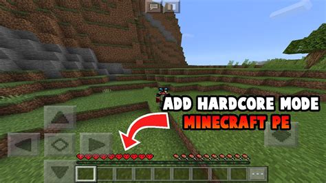 How To Play Hard Core Mode In Minecraft Pe Youtube