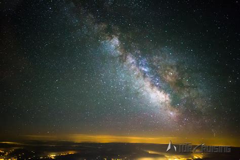 Milky Way Galactic Core At 35000 Feet In Croatia Caught From The