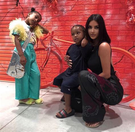 Kim Kardashian Shares First Photo With All Four Of Her Kids Gossie