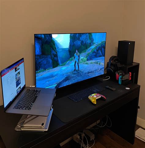 Lg C2 42 Setup Is Good To Go Roledgaming