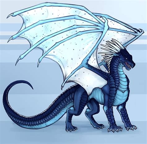 Whiteout By Suikou Wings Of Fire Wings Of Fire Dragons Fire Art