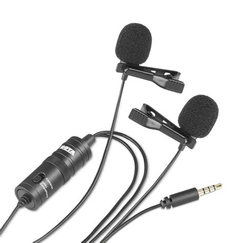 Boya By M1dm Dual Omni Directional Lavalier Universal Microphone