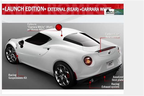 Alfa Romeo 4c Full Specs Revealed By Leaked Brochure Autoevolution 45936 Hot Sex Picture