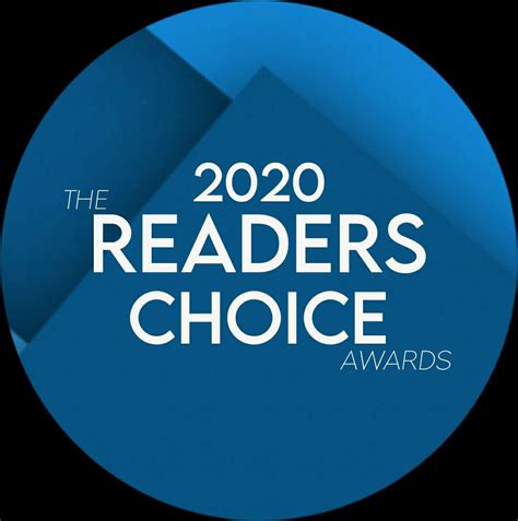Readers Choice Awards | Choice awards, Readers, Photo