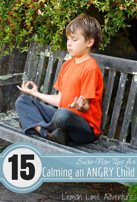 15 Sure Fire Tips For Calming An Angry Child The Healing