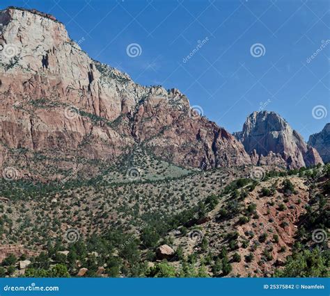 Zion National Park Stock Photo Image Of Mountains Point 25375842