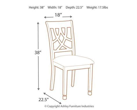 Leahlyn Single Dining Chair D436 01s Medium Brown Traditional Casual