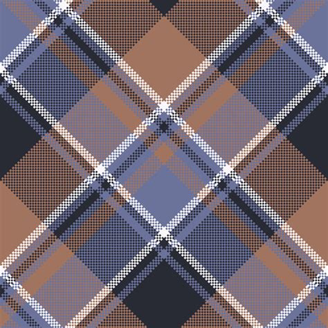 Tartan Fabric Texture Seamless Pattern Vector Vector