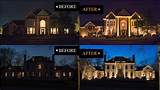 Photos of Landscape Lighting Before And After