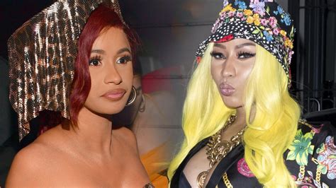 Cardi B Refutes Nicki Minaj Diss Track Report I Dont Need To Diss