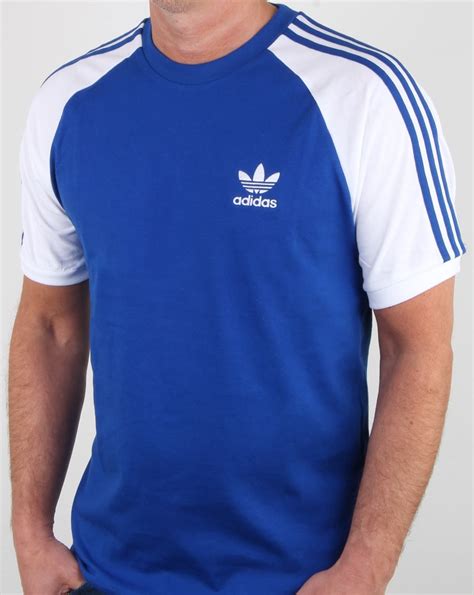 The adidas logo is sometimes presented with a trefoil or with graphic designs. Adidas Originals 3 Stripes T Shirt Royal Blue,tee,raglan ...