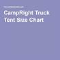 Truck Canopy Size Chart