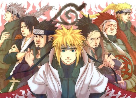 Naruto Fathers By Deamon15 On Deviantart
