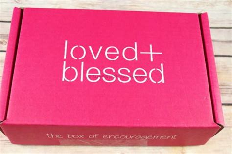 Loved And Blessed New Subsciber Box Review Coupon Subscription Box Mom