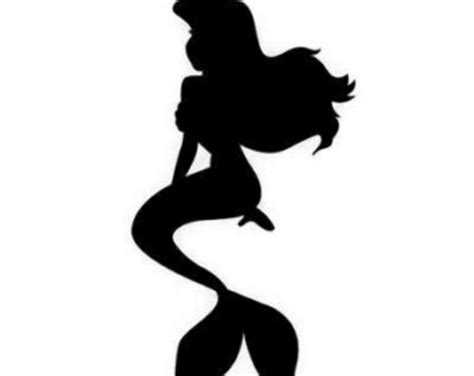 Download High Quality Mermaid Clipart Silhouette Transparent Png Images