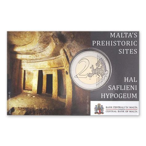 2 Euro Moneta Malta 2022 Hal Saflieni Hypogeum UNESCO BU