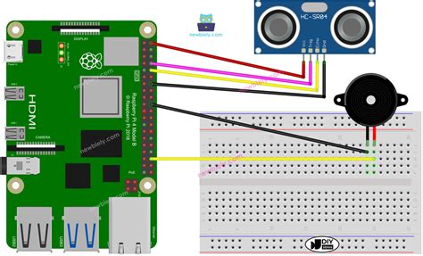 Raspberry Pi Ultrasonic Sensor Piezo Buzzer Raspberry Pi Tutorial