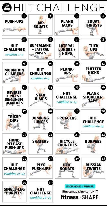 Ready To Hiit It For The Holidays Take Our Day Hiit Challenge It S Just Minute And