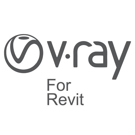 V Ray For Revit Logo Grey Png Academy X